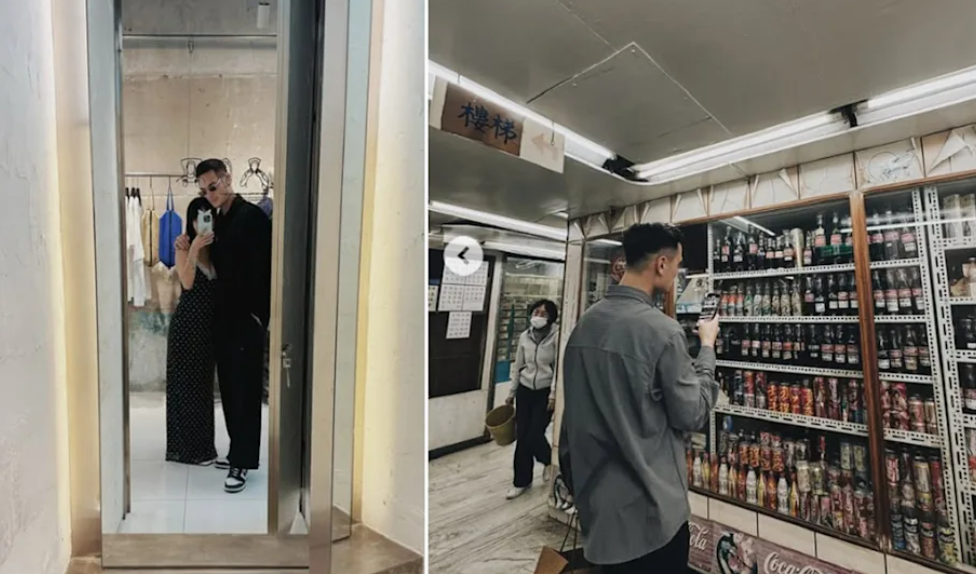 陳芳語將男友的照片夾在20張照片的貼文中。（圖／翻攝陳芳語IG）